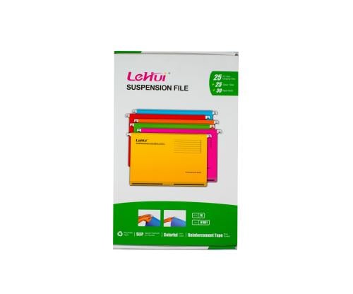 ملفات تعليق لحفظ المستندات LEVIUI - أخضر عدد 25 مق...