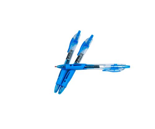 أقلام حبر جل ضغط أزرق YANYAN مقاس 0.7 ملم - عدد 5