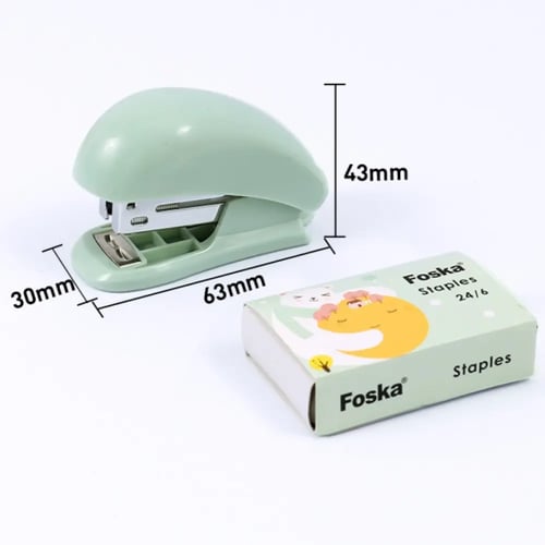 دباسة ميني FOSKA مع دبابيس (24/6,26/6)