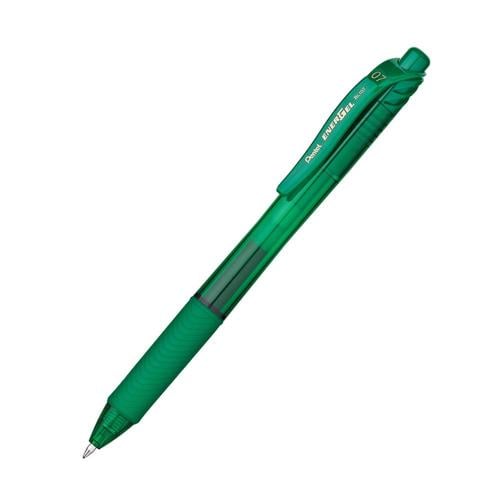أقلام حبر جَل أخضر PENTEL Energel-X - سن 0.7 مم -...