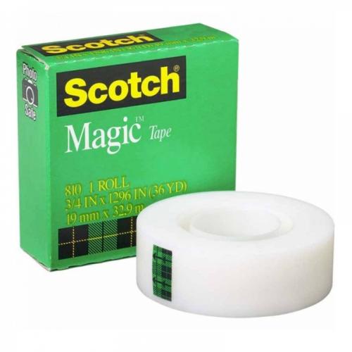 شريط سكوتش ماجيك 3M Scotch 810 - مقاس 3/4 بوصة × 3...