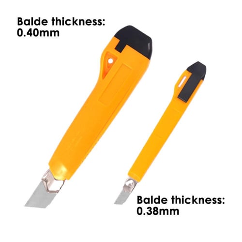 طقم مشارط كبير متين FOSKA مع غيار - مقاس 0.40/0.38...