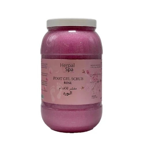 Splash gel exfoliant for hands and feet with rose...