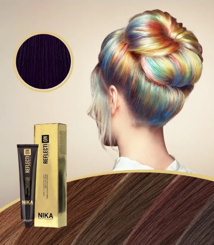 Nika black hair dye 1:1