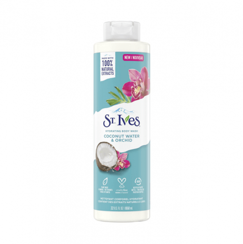Saint Ives body wash with coconut and orchid 650ml