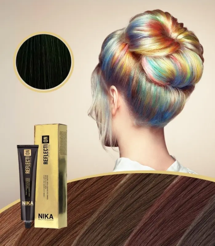 Nika green hair dye 1:1