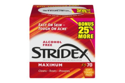 ستريدكس مسحة للوجه 55 قطعة