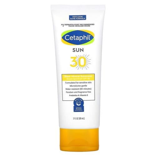 سيتافيل واقي شمس شفاف 30 للبشرة الحساسة 89مل