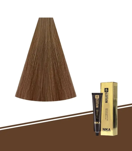 Nika natural light brown hair dye 5.0/5N/1:1