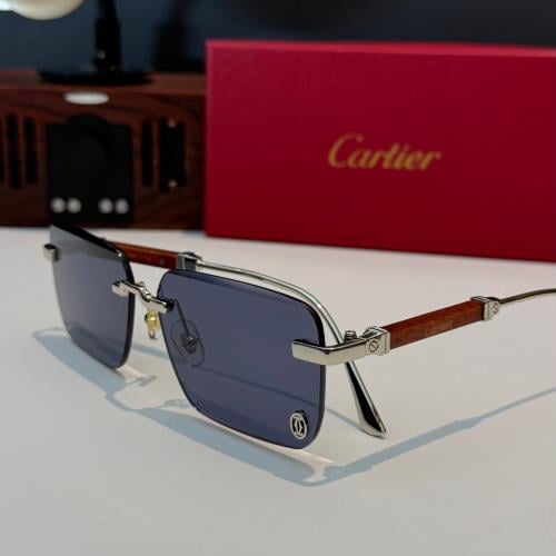 كارتير خشبي فضي اسود