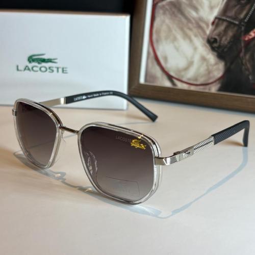 نظارة لاكوست اطار شفاف ترند