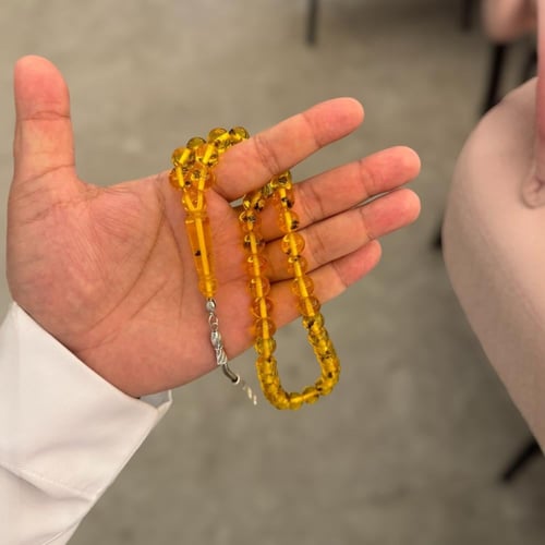 مسباح بكلايت طربزونة اصفر حشري