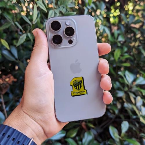 ستيكر معدن لاصق شعار نادي الاتحاد