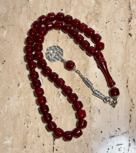 مسباح بكلايت طربزونة كبدي عنابي