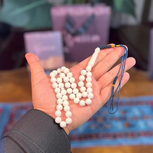 مسباح بكلايت كركوشة أبيض