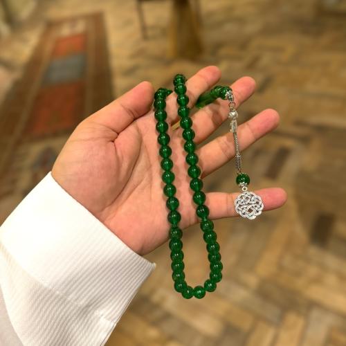 مسباح بكلايت طربزونة أخضر شفاف