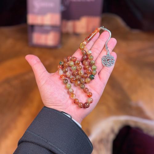 مسباح بكلايت لون تفاحي معرق طربزونة