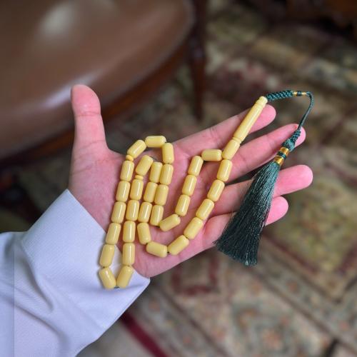 مسباح مستكة مع كركوشة خضراء