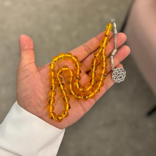 مسباح بكلايت طربزونة اصفر حشري