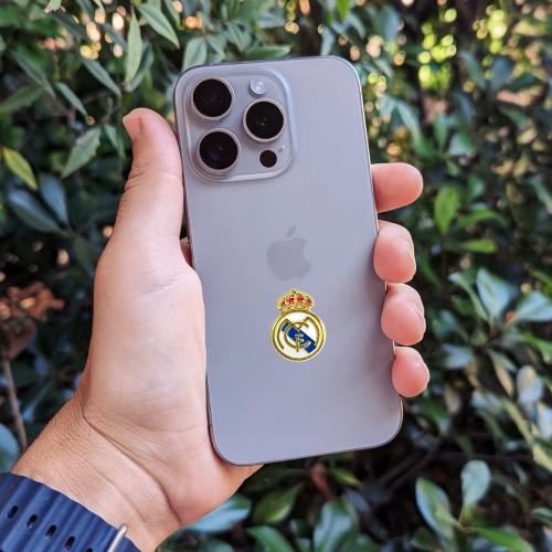 ستيكر معدن لاصق نادي ريال مدريد