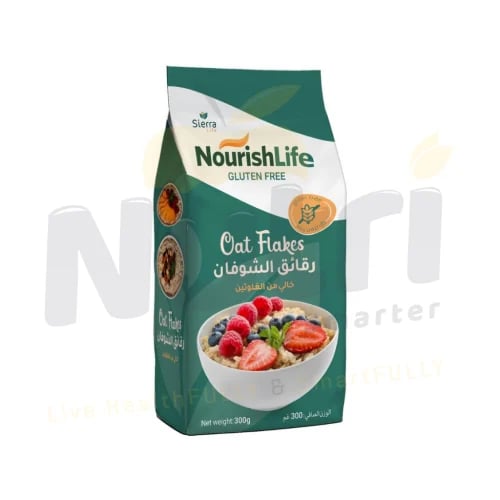GLUTEN FREE OATS FLAKES - Net Weight 300 Gram