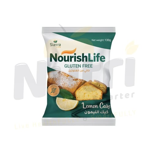GLUTEN FREE LEMON CAKE - Netweight 250 Gram