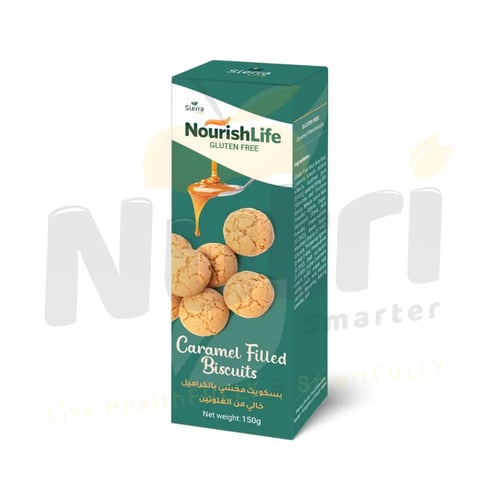 GLUTEN FREE CARMEL SANDWISH BISCUIT - Netweight 15...