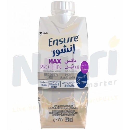 ENSURE MAX PROTEIN FRENCH VANILLA 330 ML