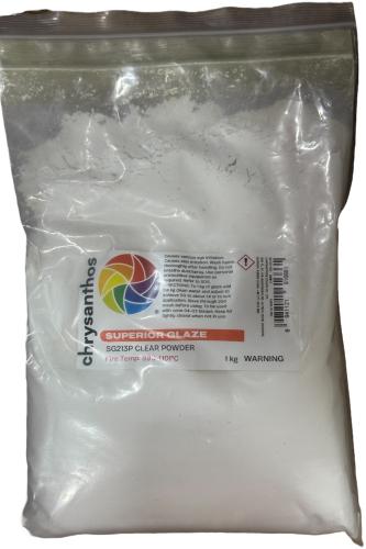 Clear glaze powder 1kg superior glaze قليز شفاف