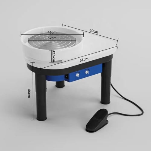 عجلة الفخار من الرخام CR800