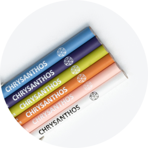 مجموعة 2 اقلام خشبيه اندرقليز من chrysanthos