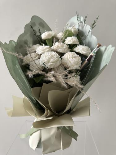 باقه ورد بالشمع