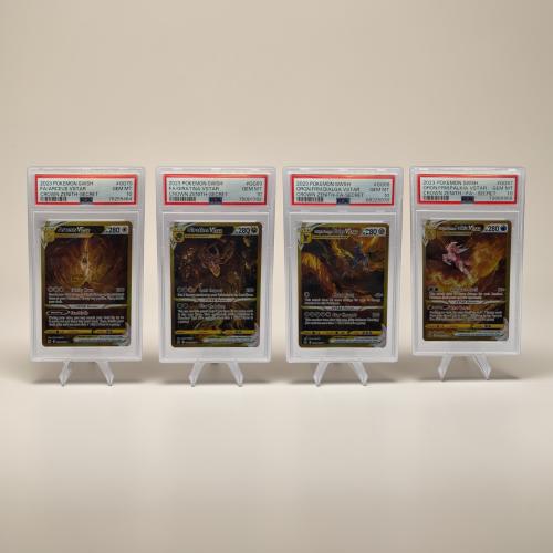 PSA 10 Crown Zenith V-Star Gold set