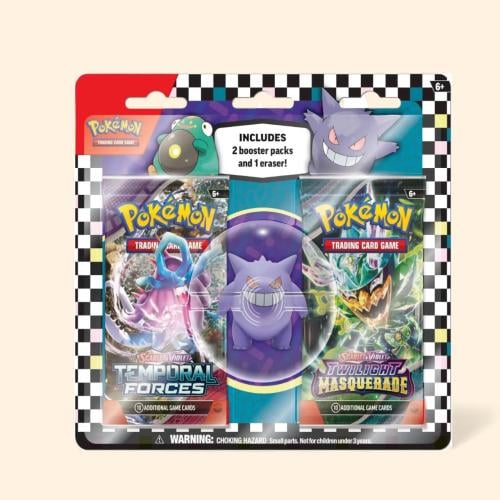 Gengar Eraser 2-Pack Blister