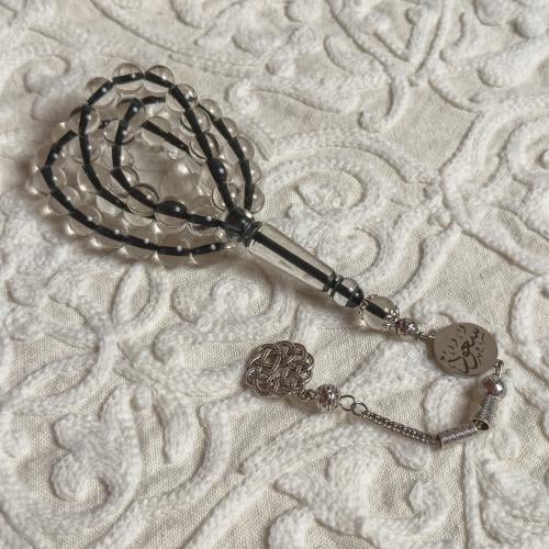 مسبحة بيكلايت اسود