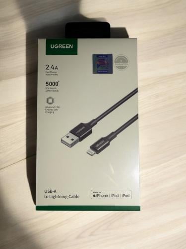 يوغرين UGREEN - كيبل شحن USB-A إلى Lightning - قدر...