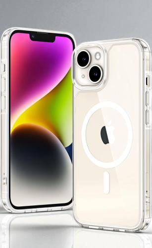 كفر شفاف سليم مع MagSafe - iPhone 13