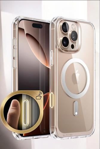 كفر شفاف سليم مع MagSafe - iPhone 16 Pro