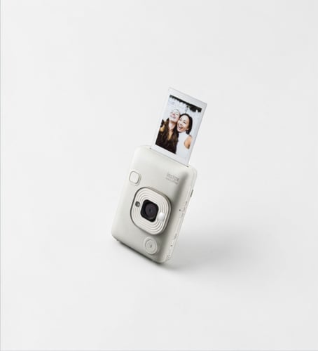 كاميرا Fujifilm Instax Mini LiPlay (Misty White)