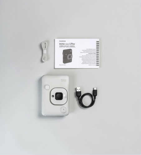 كاميرا Fujifilm Instax Mini LiPlay (Misty White)