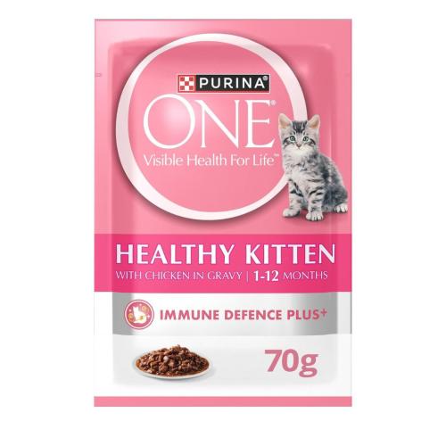 Biurina One moist food for small cats with chicken...
