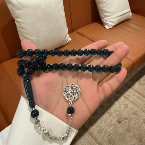 مسباح بكلايت اخضر شفاف