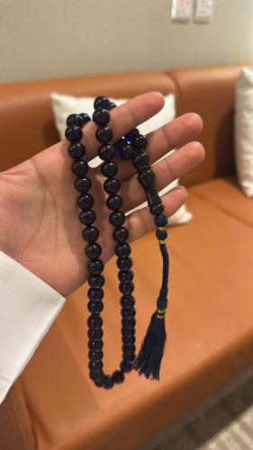 مسباح زعفران ازرق شفاف