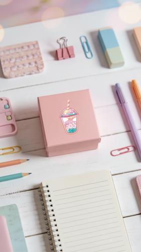 استيكر UV DTF | ميلك شيك دريم