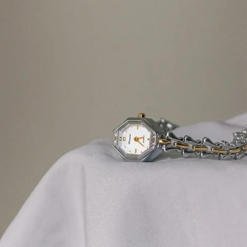 ساعة كوارتز نسائية فاخرة مربعة الشكل مستطيلة الشكل...