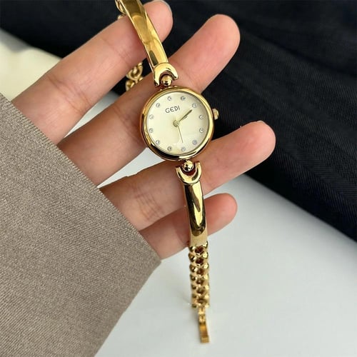 "المرأة بساطتها الصلب ساعة الشريط ، حزام سلسلة الط...