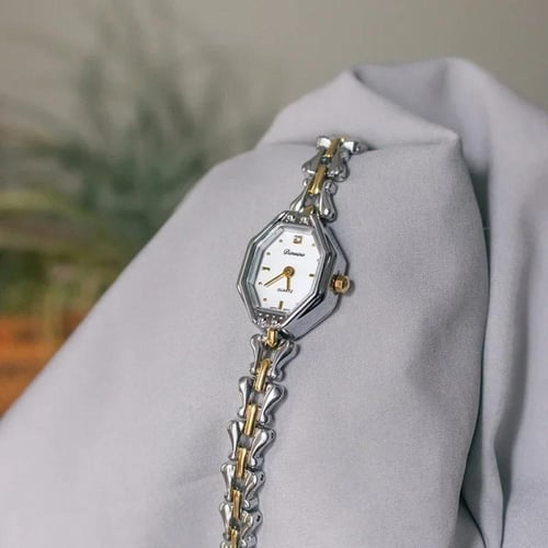 ساعة كوارتز نسائية فاخرة مربعة الشكل مستطيلة الشكل...