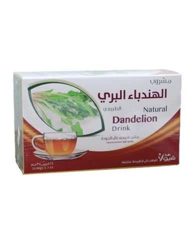 شاي الهندباء زهرة فيولا ٢٤فتله