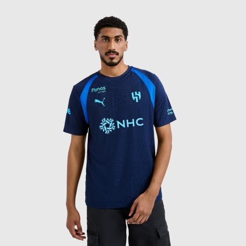 تيشيرت الهلال السعودي للتدريب 2026-2027 _اللون الأزرق الكحلي