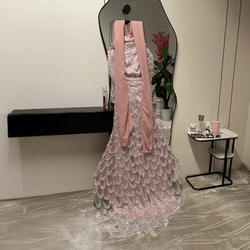 فستان سهره لحمي